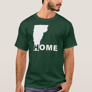 Vermont Heim weg vom Staat T-Shirt Tees