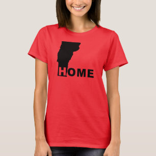 Vermont Heim Weg Von State T-Shirt Tees