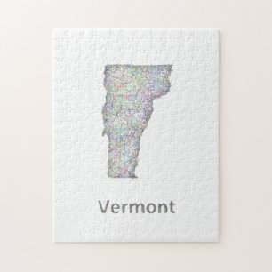 Vermont-Karte