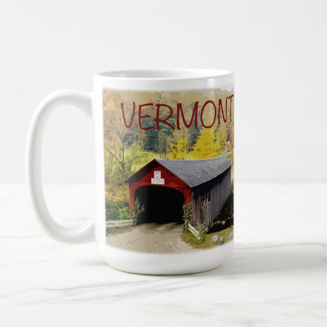Vermont-Laub-Tasse Kaffeetasse (Links)