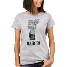 Vermont Long Trail Hiked Women's Basic T - Shirt