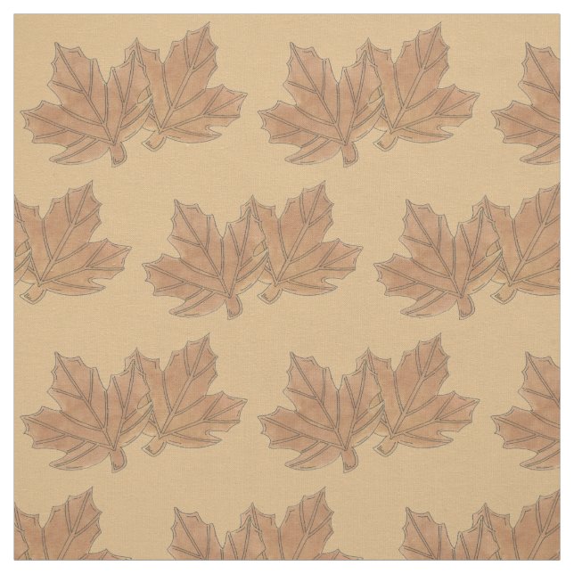 Vermont Maple Leaf Blätter Sugar Candy VT Feinschm Stoff (Muster)