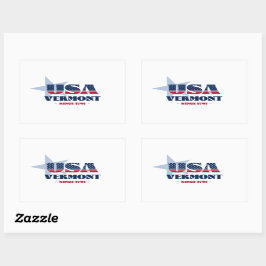 Vermont My Zuhause Staat Sticker