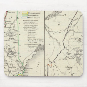 Vermont, New Hampshire, Massachusetts Mousepad
