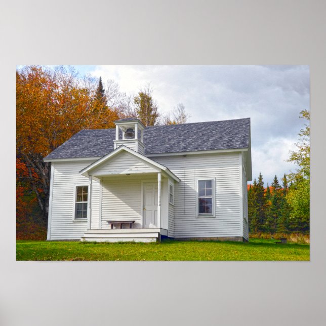Vermont One Room Schoolhouse Poster (Vorne)