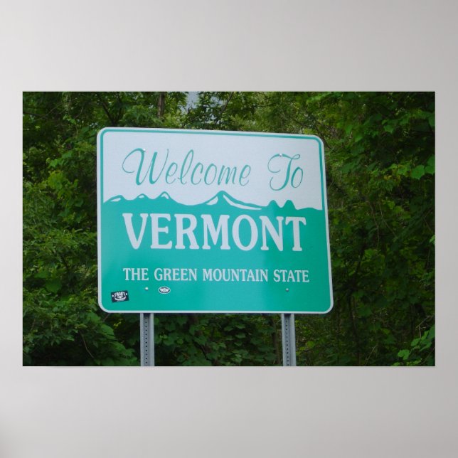 Vermont Poster (Vorne)