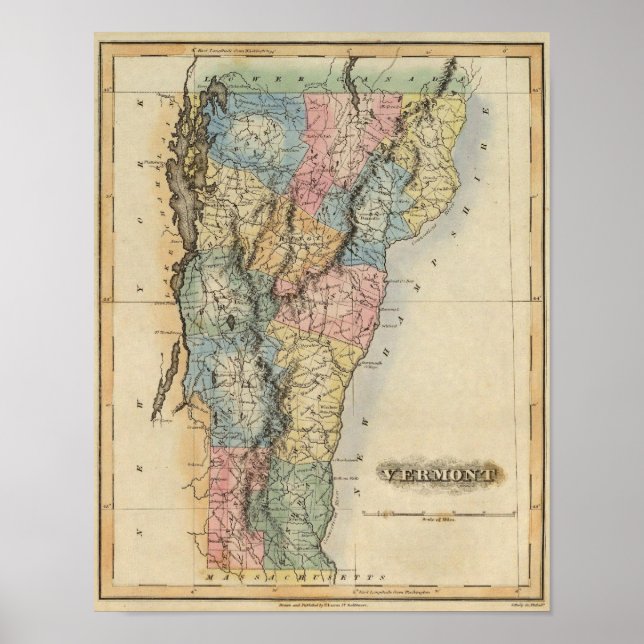 Vermont Poster (Vorne)