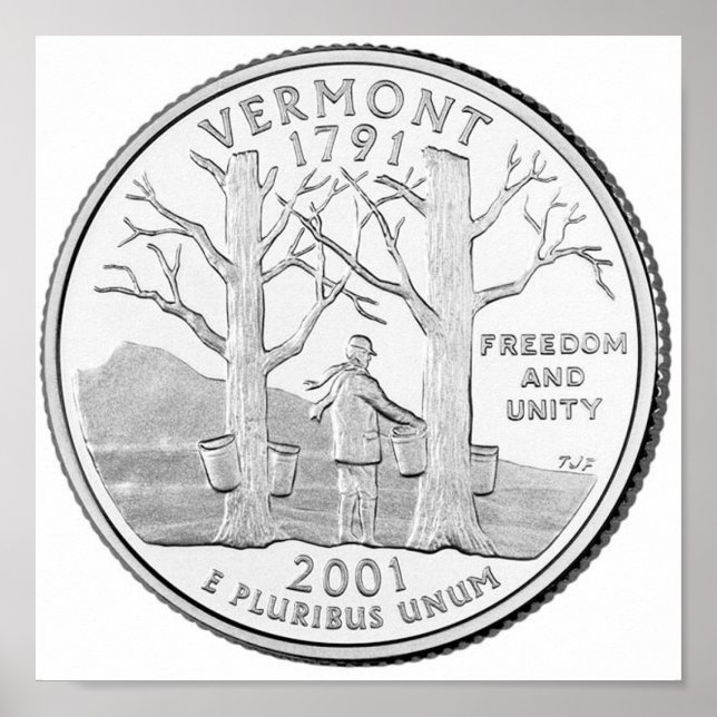 Vermont Poster (Vorne)