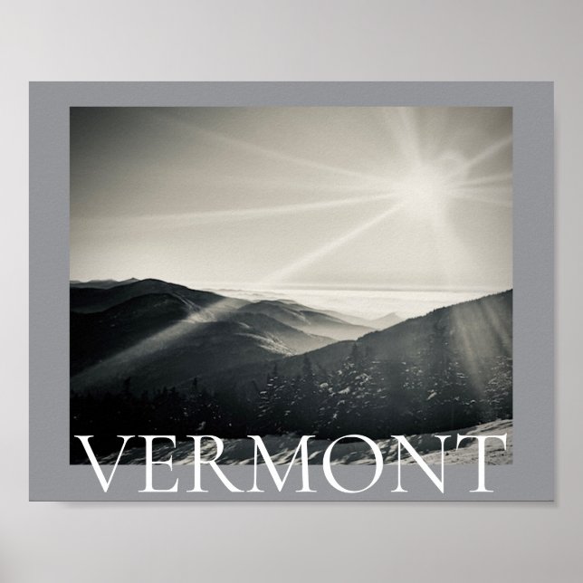 Vermont Poster (Vorne)