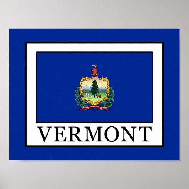 Vermont Poster (Vorne)