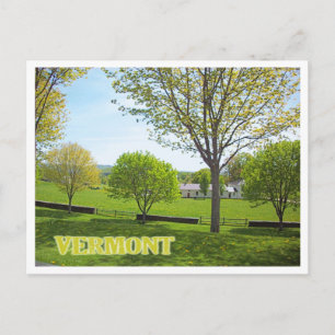 Vermont Postkarte
