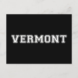 Vermont Postkarte