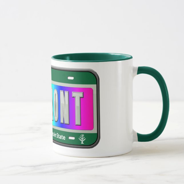 Vermont-Regenbogen-Staat Tasse (Rechts)