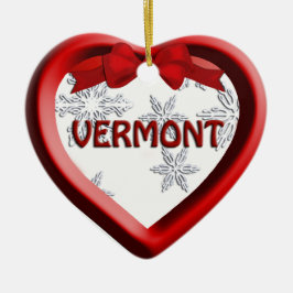 Vermont Schneeflocken Herzlich Willkommen bei der  Keramikornament