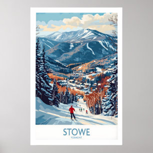 Vermont Ski Run Kunst 1 Poster