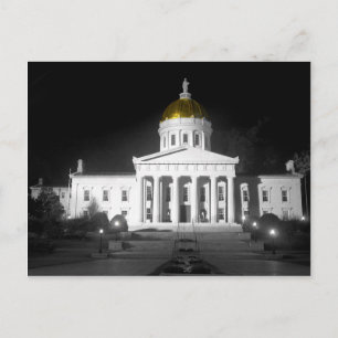 Vermont Staat House Postcard Postkarte