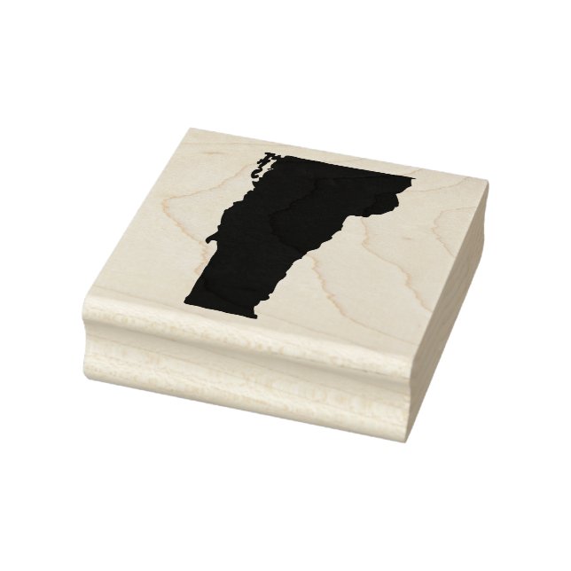 Vermont Staat Solid Rubber Art Briefmarke Gummistempel (Stempel)