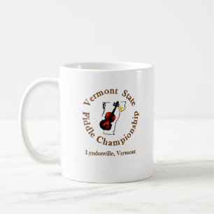 Vermont-Staats-Geigen-Meisterschafts-Tasse Kaffeetasse