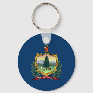 Vermont Staatsflagge Schlüsselanhänger