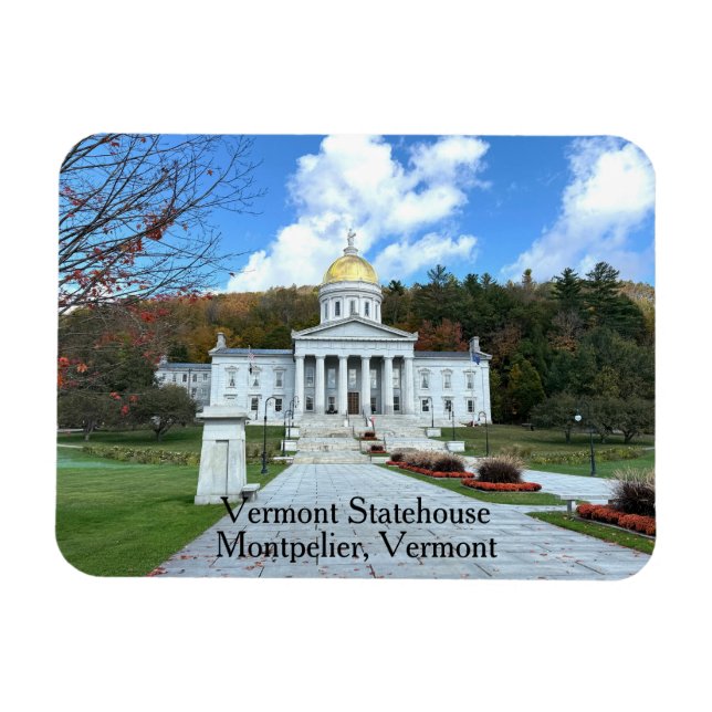 Vermont State Capitol Magnet (Horizontal)