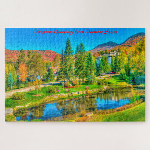 Vermont Stowe.Christmas Grüße