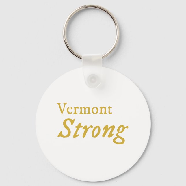 Vermont Strong Schlüsselanhänger (Vorderseite)