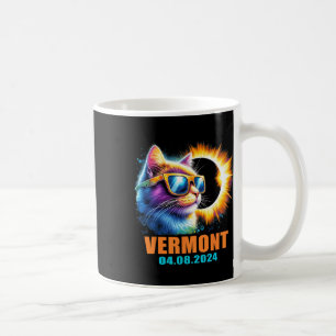 Vermont Total Solar Eclipse 2024 Cat Solar Eclipse Kaffeetasse
