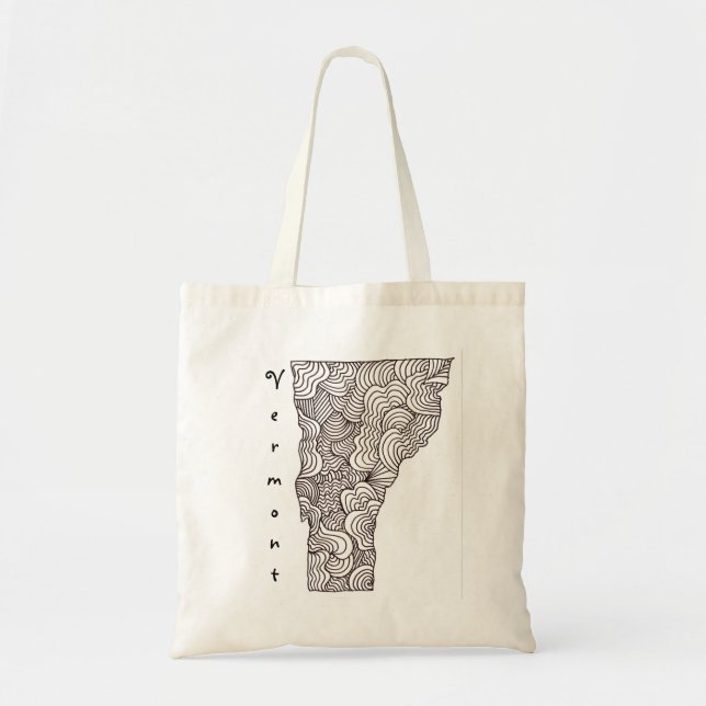 Vermont Tote Bag Tragetasche (Vorne)