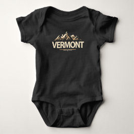 Vermont United States of America Baby Strampler