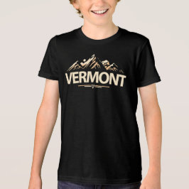 Vermont United States of America Tri-Blend Shirt