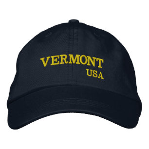 Vermont USA bestickter Hut