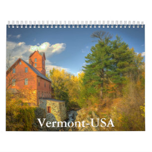 Vermont-USA-Kalender Kalender