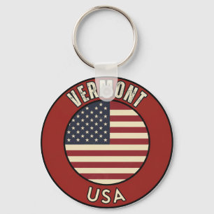 Vermont Vereinigte Staaten von Amerika Schlüsselanhänger
