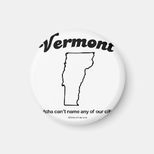 VERMONT - "VERMONT-STAATS-MOTTO" T - Shirts und Magnet