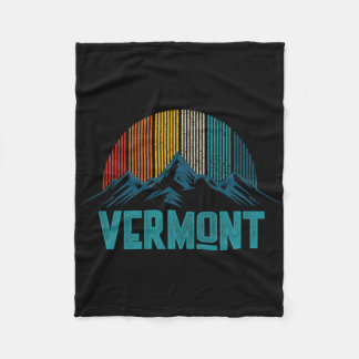 Vermont Vintag Souvenir Fleecedecke
