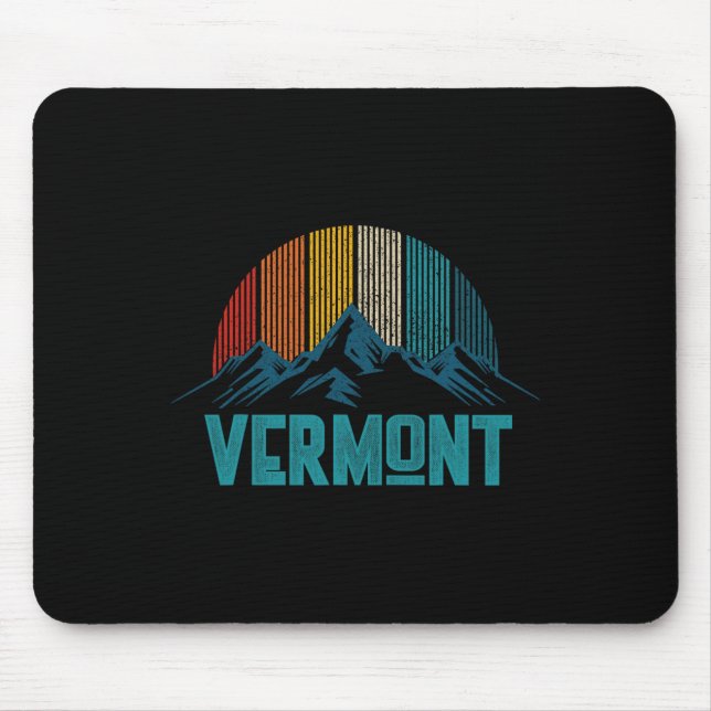Vermont Vintag Souvenir Mousepad (Vorne)