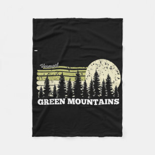 Vermont Wandern Grüne Berge Bäume Natur Wald Fleecedecke
