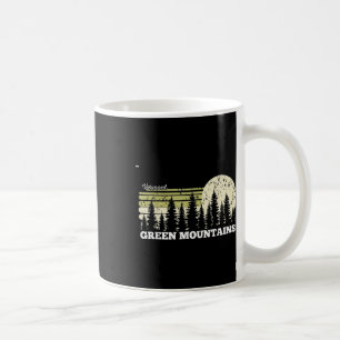 Vermont Wandern Grüne Berge Bäume Natur Wald Kaffeetasse