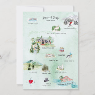 Vermont Wedding Weekend Einladung zur Informatio