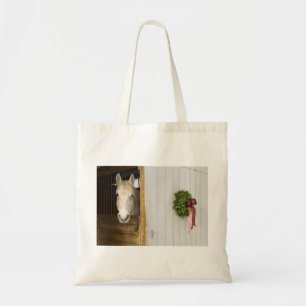 Vermont-WeihnachtsLeinwand-Tasche Tragetasche
