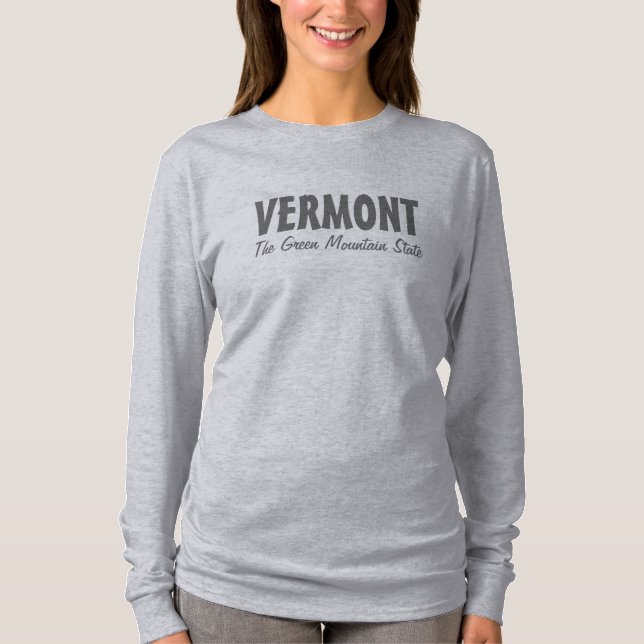 VERMONT-Zollkleidung T-Shirt (Vorderseite)