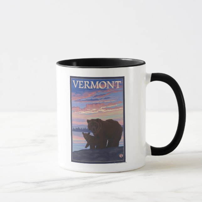 VermontBear und Cub Tasse (Rechts)