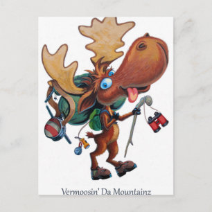 Vermoosin' Da Mountainz Postkarte