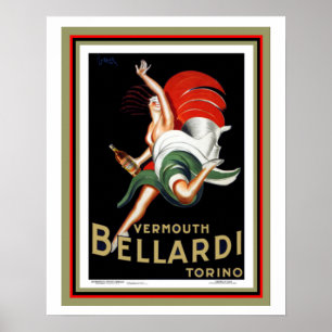 Vermouth Bellardi Torino affiche 16 x 20