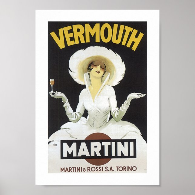 Vermouth Martini Poster (Vorne)