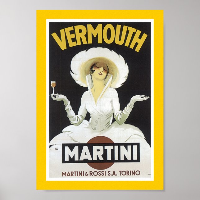 Vermouth Martini Poster (Vorne)
