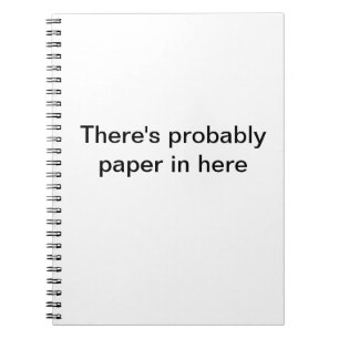 Vermutlich Papier Notizblock