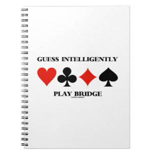 Vermutung spielen intelligent Brücke (vier Notizblock