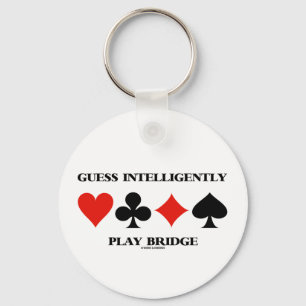 Vermutung spielen intelligent Brücke (vier Schlüsselanhänger