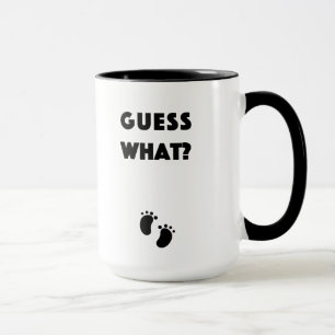 Vermutung welche Schwangerschafts-Mitteilung Tasse